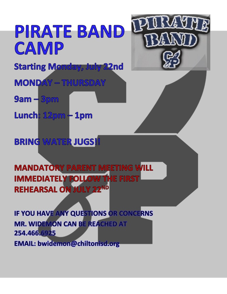 Band Camp Flyer