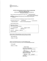 Notice of Deadline to File Application November 2020 Chilton ISD Board Election