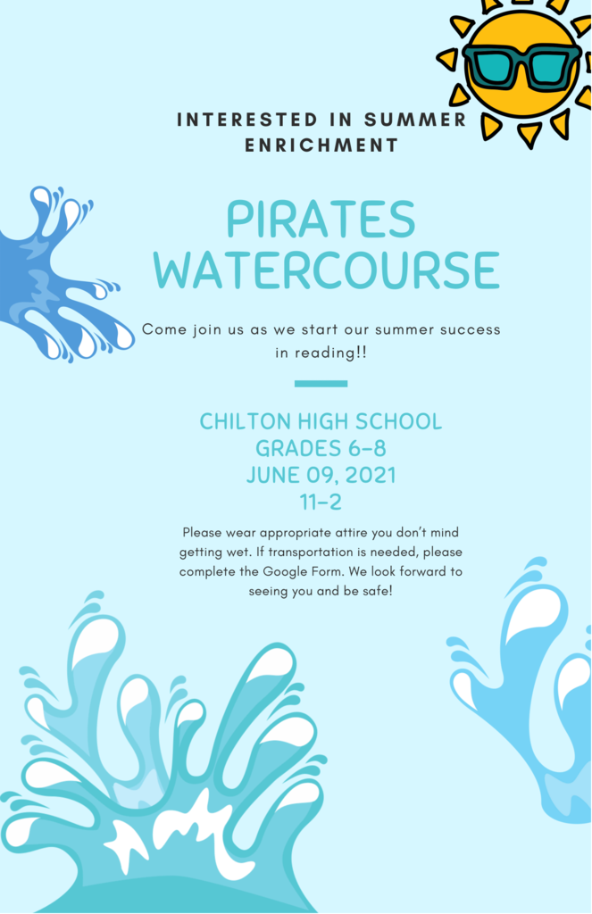 Junior High Summer Enrichment SPLASH Kick-Off