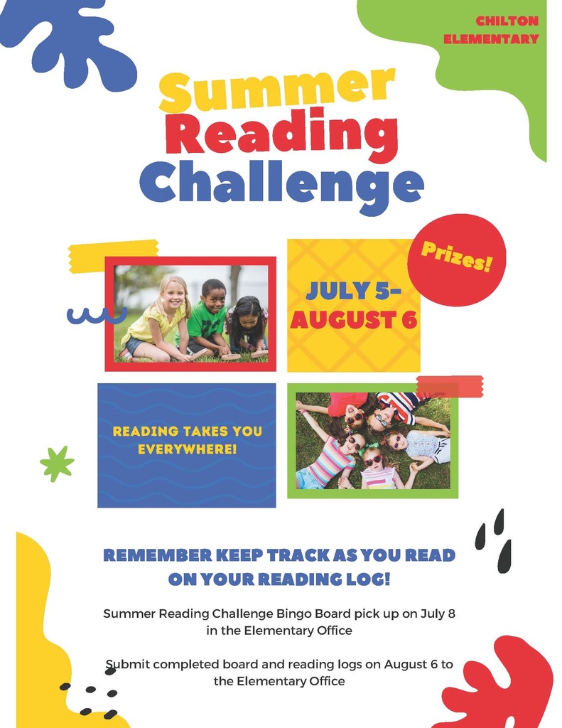 Summer Reading Flyer