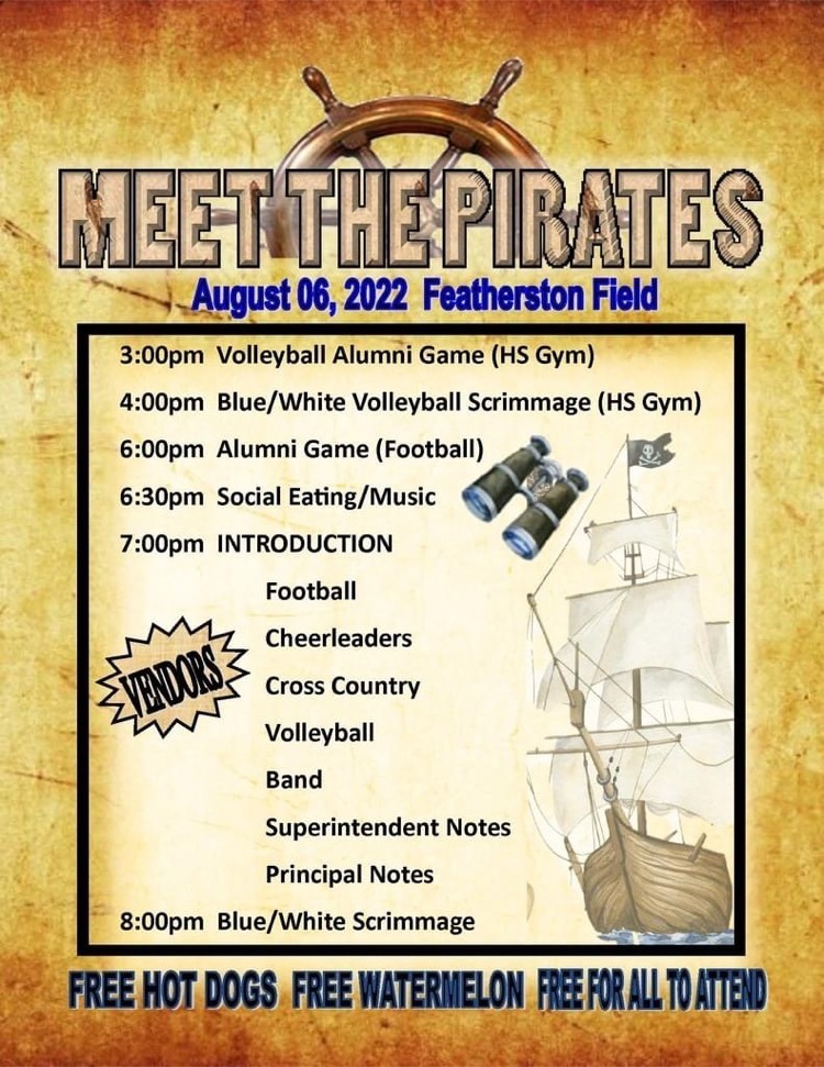 Meet the Pirates Flyer